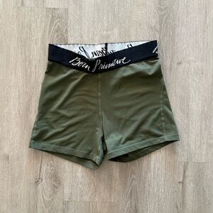 Born Primitive Dark Green Athletic Shorts